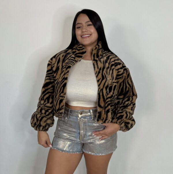 Chaqueta Animal  Print - Image 2