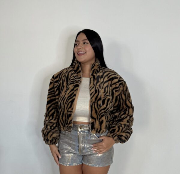 Chaqueta Animal  Print - Image 3